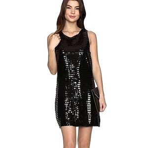 NEW BB Dakota Norland Sleeveless Sequin Women's Mini Dress Size Med NWT